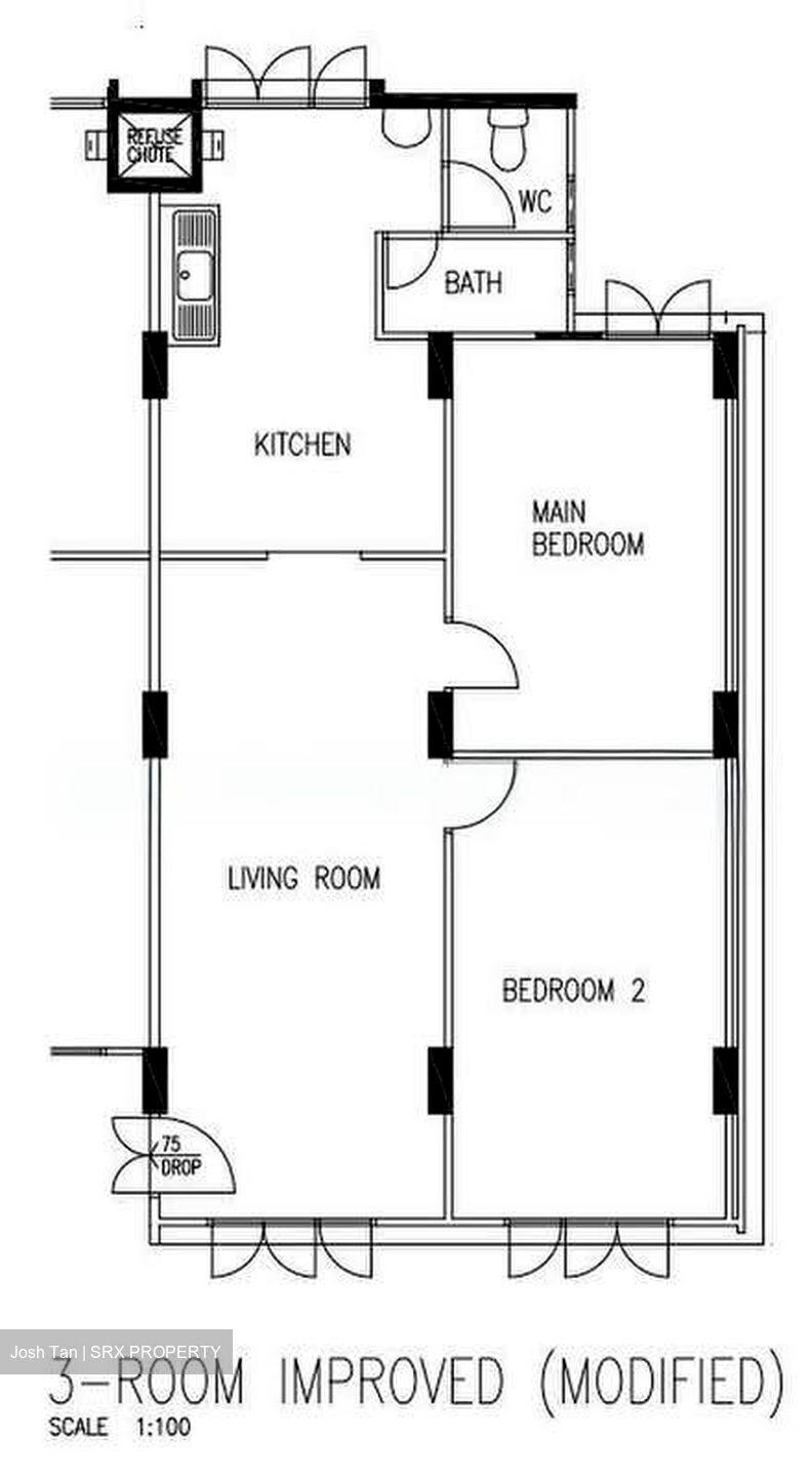 Blk 106 Eunos Vista (Bedok), HDB 3 Rooms #590292131